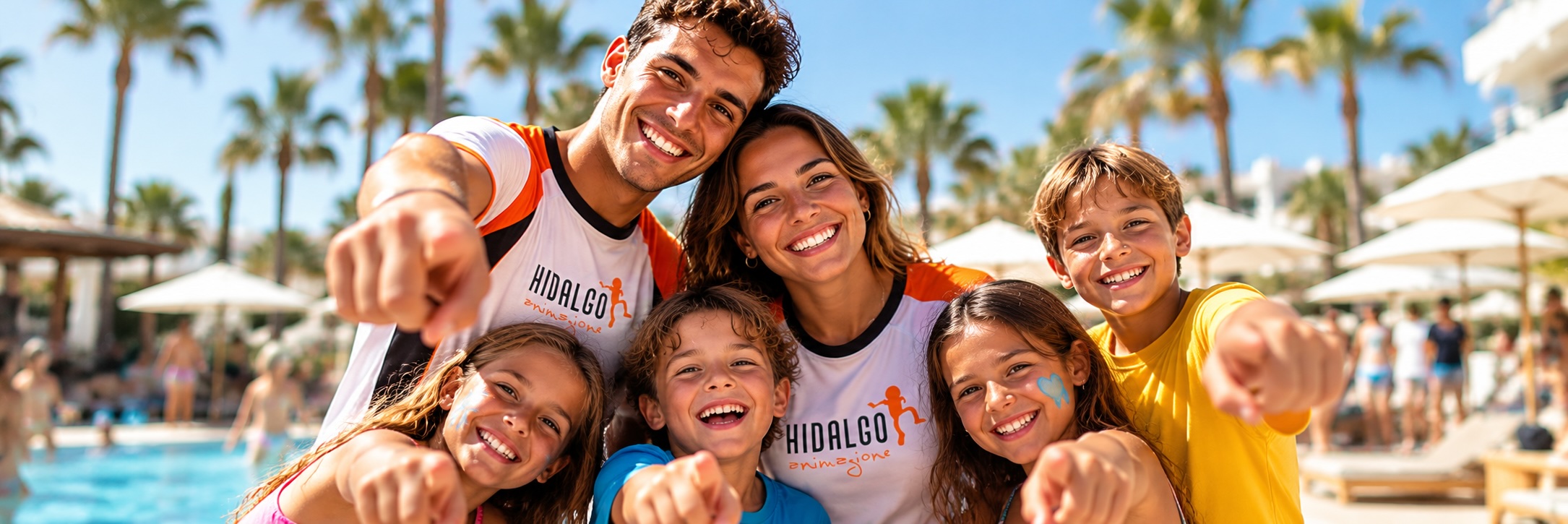 Animatori Hidalgo Animazione con bambini al resort